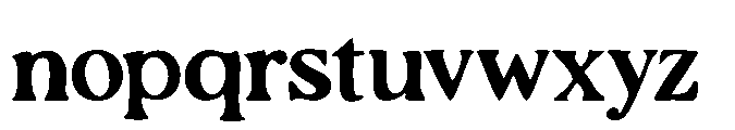 Restless Dynasty Regular Font LOWERCASE