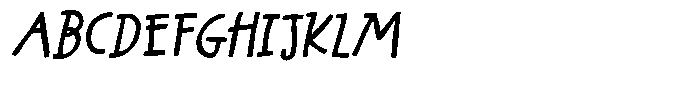 Restless Sea Italic Font UPPERCASE