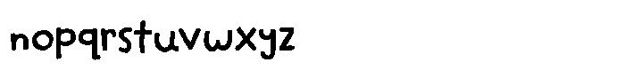 Restless Sea Regular Font LOWERCASE