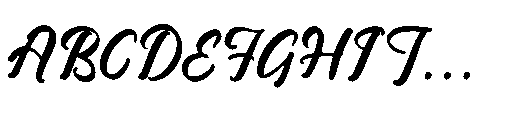 Restock Funkys Regular Font UPPERCASE
