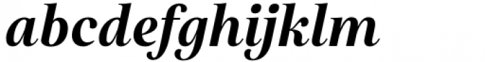 Restora Neue Bold Italic Font LOWERCASE