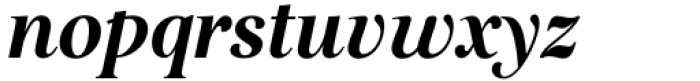 Restora Neue Bold Italic Font LOWERCASE