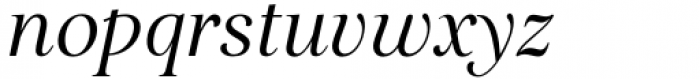 Restora Neue Italic Font LOWERCASE