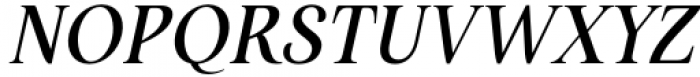 Restora Neue Medium Italic Font UPPERCASE