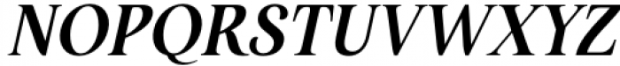 Restora Neue SemiBold Italic Font UPPERCASE