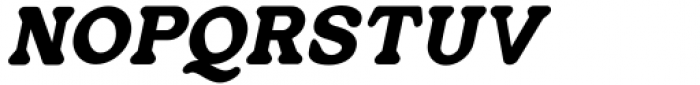Restrick Italic Font UPPERCASE