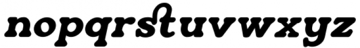 Restrick Italic Font LOWERCASE