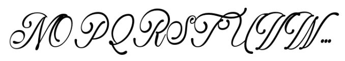 Restrike Font UPPERCASE