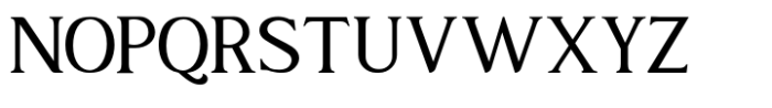 Resvina Font UPPERCASE