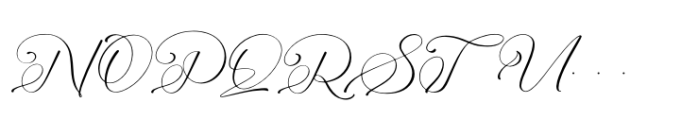 Rethina Shirlie Regular Font UPPERCASE