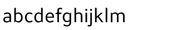 Rethink Light Font LOWERCASE