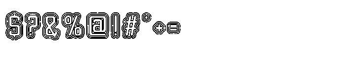 Retravey Font OTHER CHARS