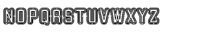 Retravey Font UPPERCASE