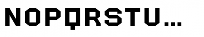 Retro 86 Medium Font UPPERCASE