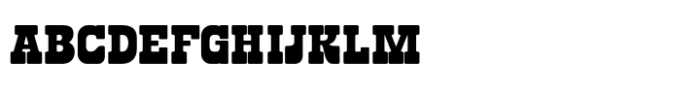 Retro Block Font UPPERCASE