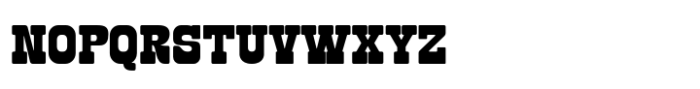 Retro Block Font UPPERCASE