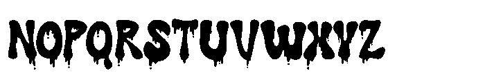Retro Bloodline Font LOWERCASE