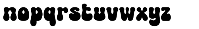 Retro Capsule Font LOWERCASE