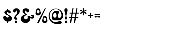 Retro Cool Font OTHER CHARS