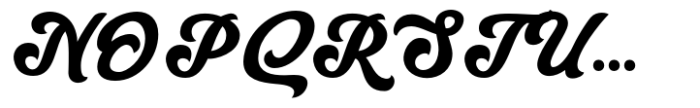 Retro Cooper Font UPPERCASE
