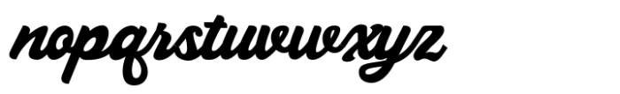 Retro Cooper Font LOWERCASE