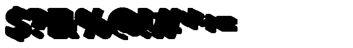 Retro Depa Extrude Font OTHER CHARS
