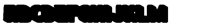 Retro Depa Extrude Font UPPERCASE