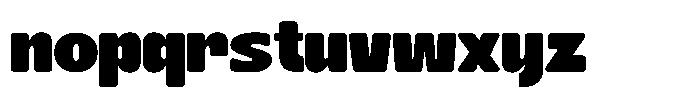 Retro Depa Regular Font LOWERCASE