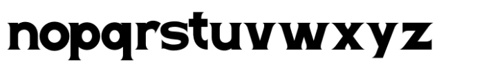 Retro Erosa Font LOWERCASE