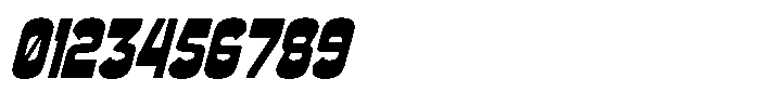 Retro Food Italic Font OTHER CHARS