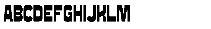 Retro Food Regular Font UPPERCASE