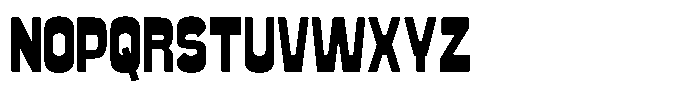 Retro Food Regular Font UPPERCASE
