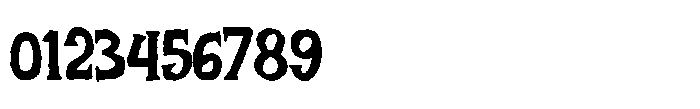 Retro Ghost Font OTHER CHARS
