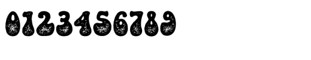 Retro Groovy Rough Font OTHER CHARS