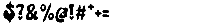 Retro Lovey Font OTHER CHARS
