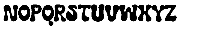 Retro Lovey Font UPPERCASE
