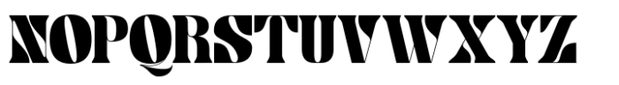 Retro Qesmo Font UPPERCASE