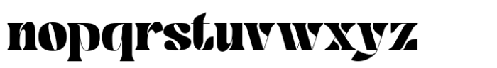 Retro Qesmo Font LOWERCASE