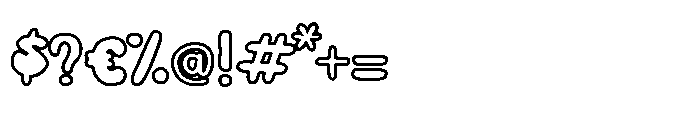 Retro Rookie Font OTHER CHARS