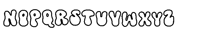 Retro Rookie Font UPPERCASE