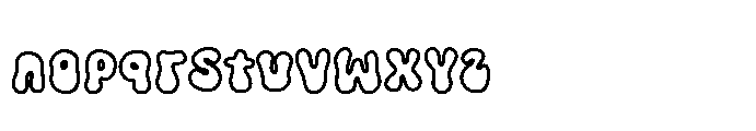 Retro Rookie Font LOWERCASE