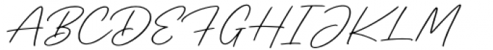 Retro Signature Regular Font UPPERCASE