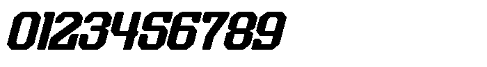 Retro Sport Italic Font OTHER CHARS