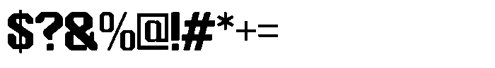 Retro Sport Regular Font OTHER CHARS