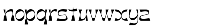 Retro Sugar Regular Font LOWERCASE