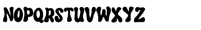 Retro Vanilla Font UPPERCASE