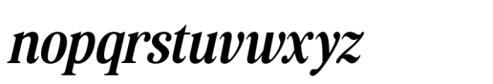 Retro Voice Medium Normal Two Italic Font LOWERCASE