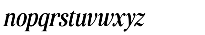 Retro Voice Regular Normal Two Italic Font LOWERCASE