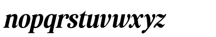 Retro Voice Semi-Bold Normal Two Italic Font LOWERCASE