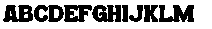 Retro Way Regular Font UPPERCASE